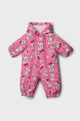 PLAYTODAY Комбинезон детский текстильный с полиуретановым покрытием для девочек #1226858