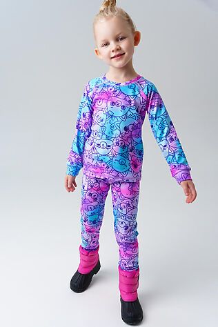 PLAYTODAY Термокомплект трикот. для девочек #1226892