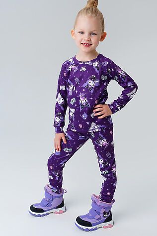 PLAYTODAY Термокомплект трикот. для девочек #1226893