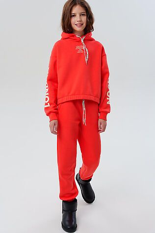 PLAYTODAY Комплект трикотажный для девочек: толстовка, брюки #1226927