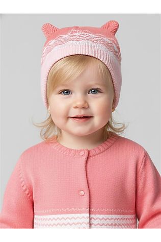 PLAYTODAY Шапка детская трикотажная для девочек #1226932