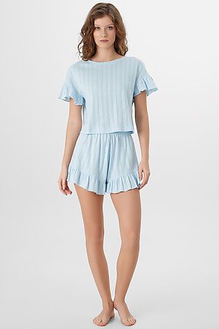 MARK FORMELLE Комплект женский (футболка, шорты) #1228083