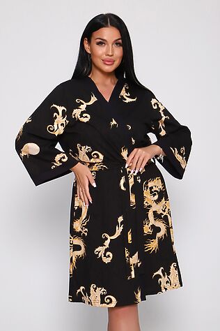 НАТАЛИ Пеньюар с сорочкой Драконы 729 #1229231