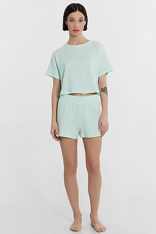 MARK FORMELLE Комплект женский (футболка, шорты) #1230018