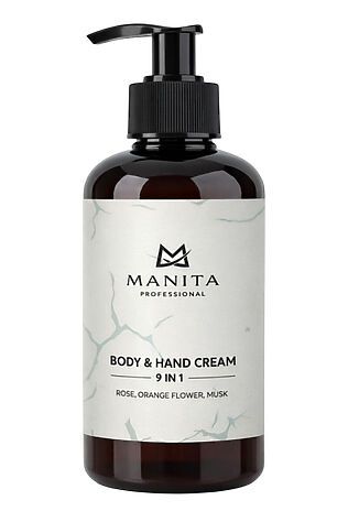 KRISTALLER Manita Professional Парфюмированный крем для рук и тела / Rose, Orange Flower, Musk, 300 мл #1230460