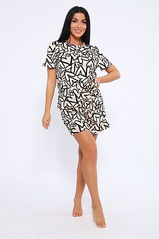 НАТАЛИ Пижама с шортами ПЖ-004 #1230638