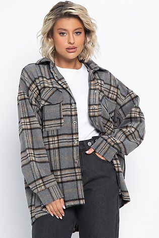 LADY TAIGA Пальто-рубашка Хармони #1230749