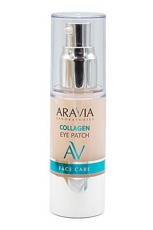 KRISTALLER Aravia Laboratories Жидкие коллагеновые патчи / Collagen Eye Patch, 30 мл #1231157
