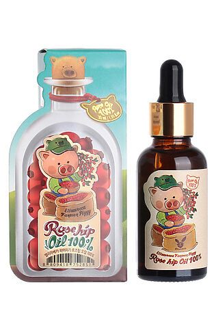 KRISTALLER Elizavecca Масло шиповника для лица и тела / Farmer Piggy Rosehip Oil 100%, 30 мл #1231226
