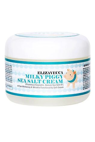 KRISTALLER Elizavecca Омолаживающий крем с морской солью / Milky Piggy Sea Salt Cream, 100 мл #1231227