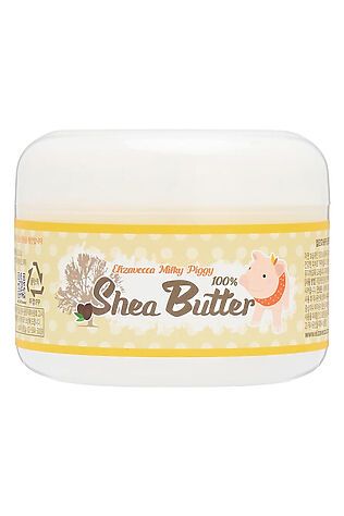 KRISTALLER Elizavecca Универсальный крем с маслом ши / Milky Piggy Shea Butter 100%, 100 мл #1231230