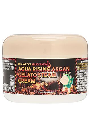KRISTALLER Elizavecca Крем паровой увлажняющий / Aqua Rising Argan Gelato Steam Cream, 100 мл #1231236