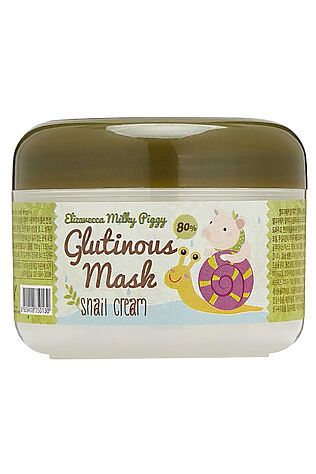 KRISTALLER Elizavecca Крем с муцином улитки / Glutinous Mask 80% Snail Cream, 100 мл #1231241