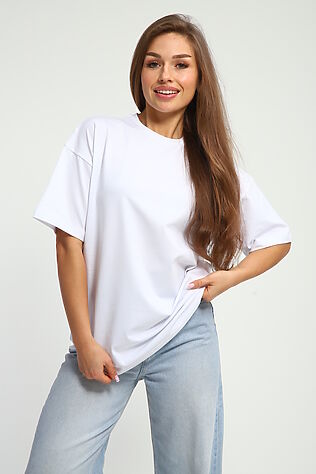 НАТАЛИ Футболка оверсайз 26012 #1231373