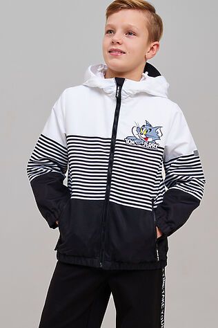 PLAYTODAY Куртка текстильная с полиуретановым покрытием для мальчиков (ветровка) #1231507