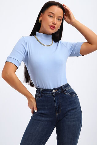 НАТАЛИ Водолазка с коротким рукавом 32105 #1231525