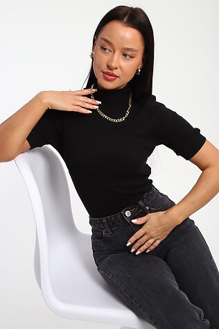 НАТАЛИ Водолазка с коротким рукавом 32105 #1231526