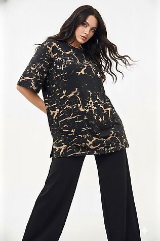 НАТАЛИ Костюм с брюками с брюками и футболкой 411 #1231811