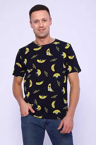 НАТАЛИ Футболка 2217 Бананы #1232138