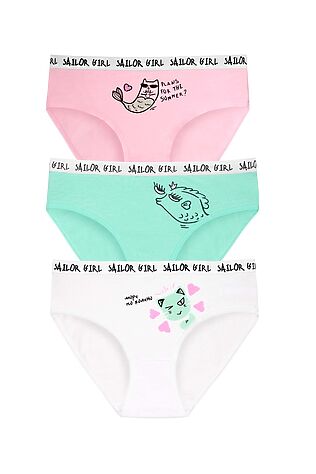 PELICAN Набор трусов для девочек #1232721