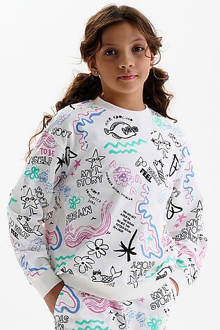 PELICAN Толстовка для девочек #1232723