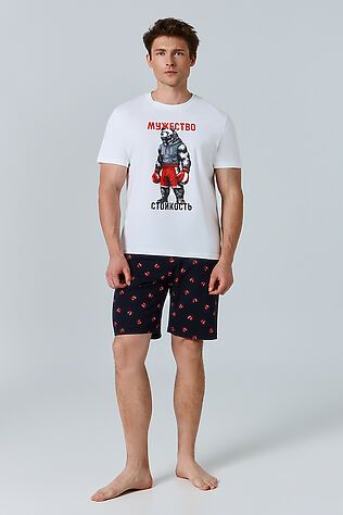 MARK FORMELLE Комплект мужской (футболка, шорты) #1233016