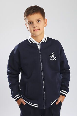 НАТАЛИ Детский бомбер утепленный на молнии SP2214 #1233079