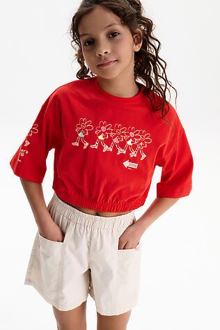 PELICAN Футболка-топ для девочек #1233366