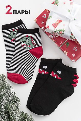 НАТАЛИ Детские носки стандарт Гоша (набор 2 пары) #1234412