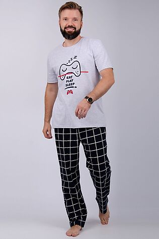 НАТАЛИ Пижама с брюками Стэнли 2 #1234727