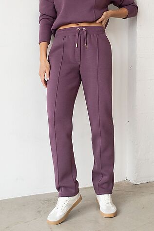 VILATTE Брюки из футера-трехнитки с начесом #1235481