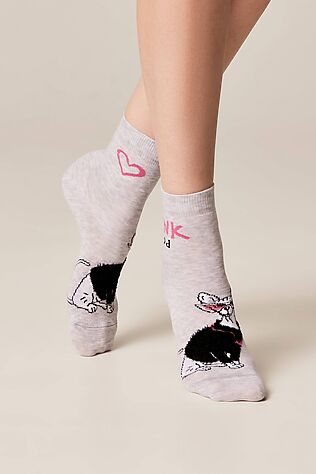 БРЕСТСКИЕ Брестские Носки женские 1133 CLASSIC (с пушистым рисунком) #1236210