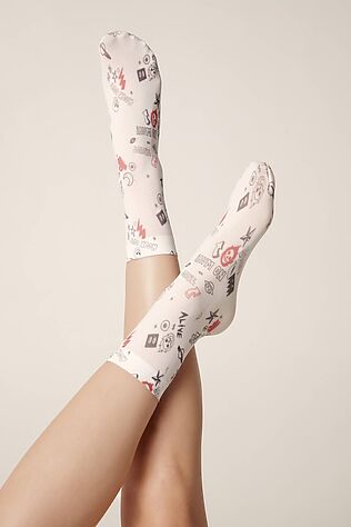 CONTE ELEGANT CONTE FANTASY Носки с рисунком #1236246