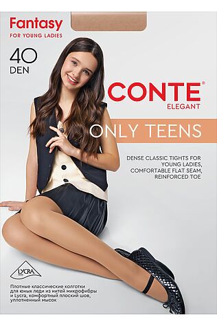 CONTE ELEGANT CONTE ONLY TEENS 40 Колготки детские полиамидные #1236277