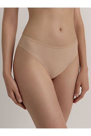 CONTE ELEGANT CONTE ASSORTI RP6183 Бесшовные женские трусы «танга» со средней линией талии #1236380