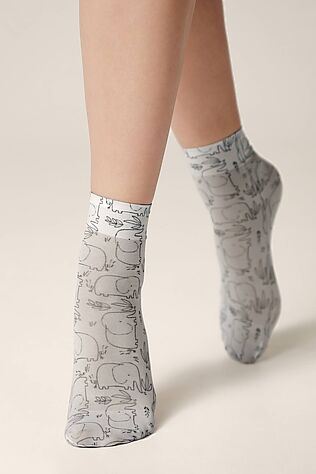 CONTE ELEGANT CONTE FANTASY Носки с ярким принтом #1236412