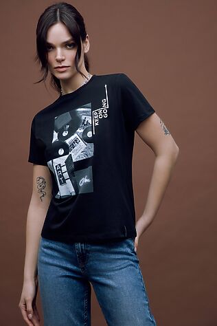 CONTE ELEGANT CONTE LD 1662 Футболка из хлопка «Keep on» #1236646