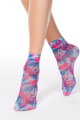 CONTE ELEGANT CONTE FANTASY 40 Носки с ярким принтом #1236864