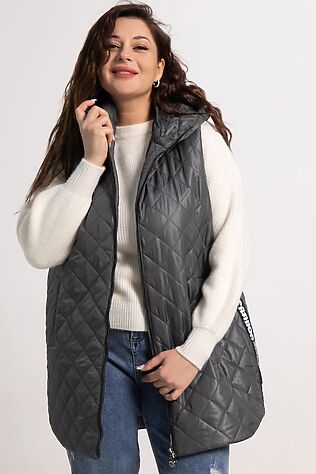 LADY TAIGA Жилет утепленный Фирменный стиль #1239447