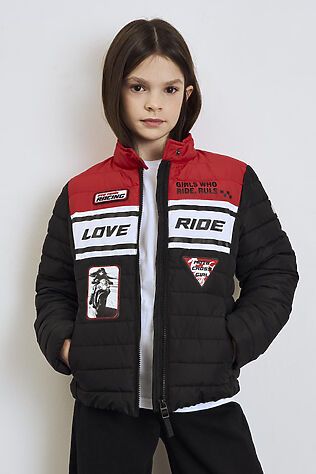 PLAYTODAY Куртка текстильная с полиуретановым покрытием для девочек #1239572