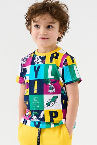 PLAYTODAY Фуфайка трикотажная для мальчиков (футболка) #1239589