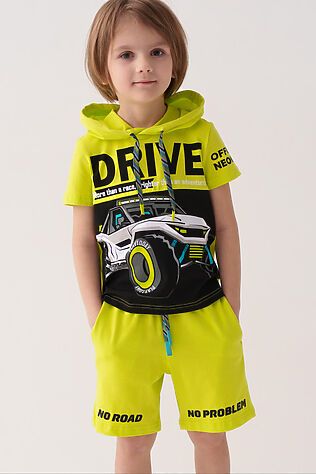 PLAYTODAY Комплект трикотажный для мальчиков: фуфайка (футболка), шорты #1239631