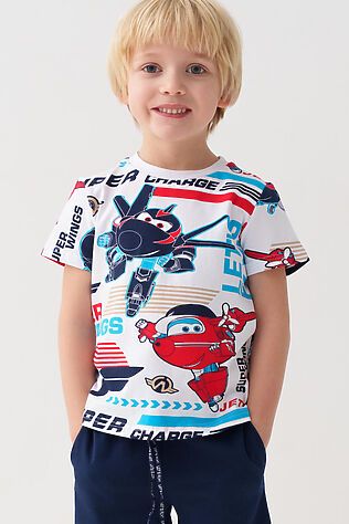 PLAYTODAY Фуфайка трикотажная для мальчиков (футболка) #1239639