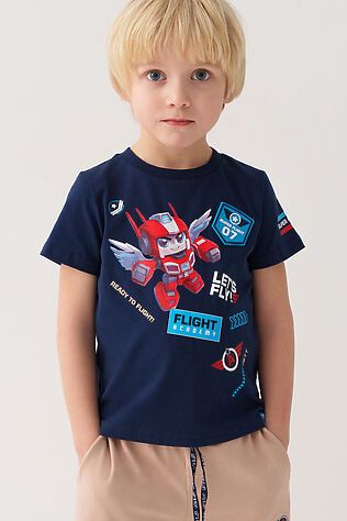 PLAYTODAY Фуфайка трикотажная для мальчиков (футболка) #1239640