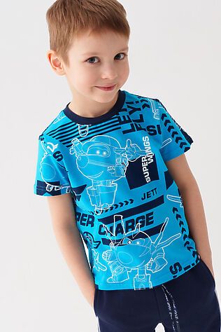 PLAYTODAY Фуфайка трикотажная для мальчиков (футболка) #1239641