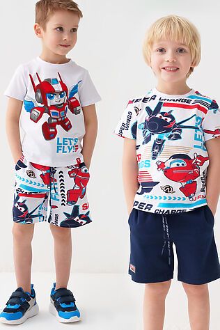PLAYTODAY Шорты трикотажные для мальчиков, 2 шт в комплекте #1239648