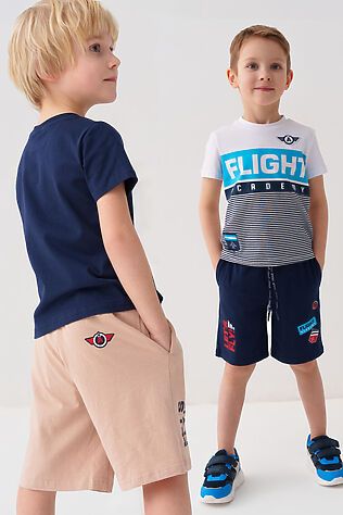 PLAYTODAY Шорты трикотажные для мальчиков, 2 шт в комплекте #1239649