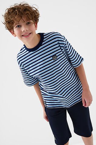 PLAYTODAY Комплект трикотажный для мальчиков: фуфайка (футболка), шорты #1239834