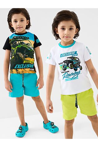 PLAYTODAY Шорты трикотажные для мальчиков, 2 шт в комплекте #1239837