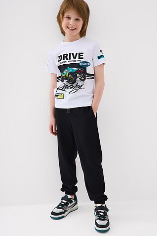 PLAYTODAY Комплект трикотажный для мальчиков: фуфайка (футболка), брюки #1239843